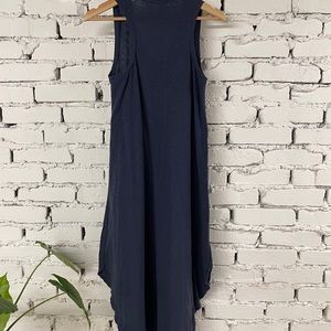 Z Supply navy cotton midi dress